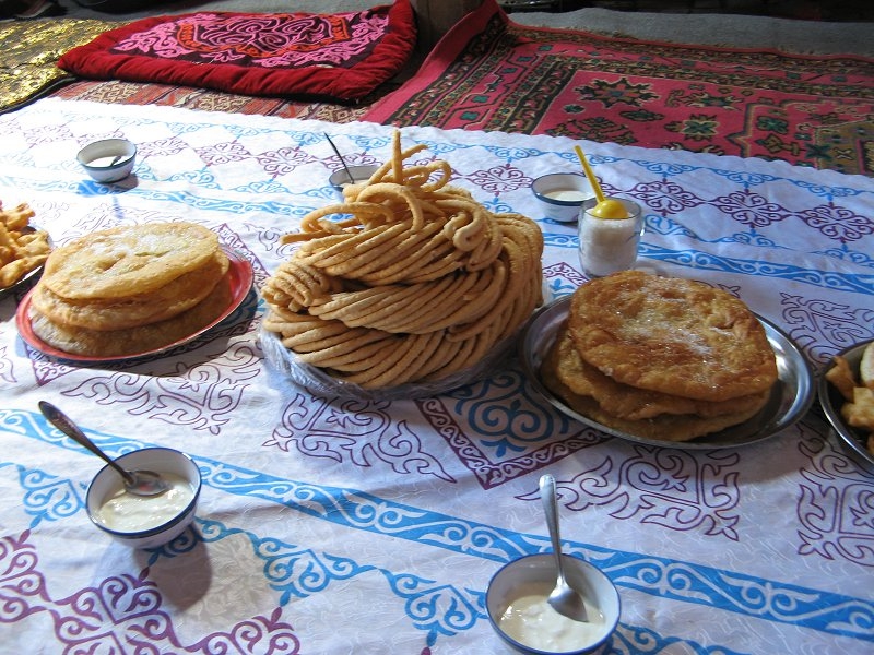 Lunch with Kyrgyz Hosts near Lake Karakul